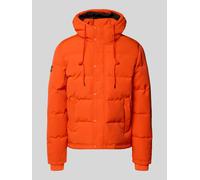 Superdry Steppjacke mit Eingrifftaschen Modell 'Everest' in Orange, Größe L