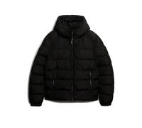 Superdry Pufferjacke Hooded Schwarz - Größe XL Schwarz XL