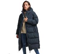 Superdry Studios Hooded Longline Puffer Duvet Winterjacke Damen - 42