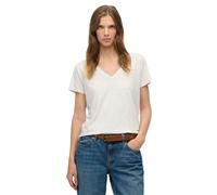 Superdry Studios Slub Embroidered Vee Kurzarm-t-shirt S Starlight Grey