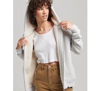 SUPERDRY Superdry Damen Essential Kapuzenjacke Mit Teddyfellfutter