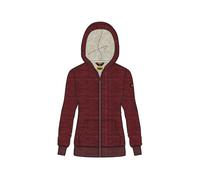 SUPERDRY Superdry Damen Essential Kapuzenjacke Mit Teddyfellfutter - Rhubarb Marl - L