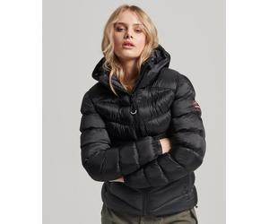 SUPERDRY Superdry Damen Hooded Fuji Padded Jacket - Mehrfarbig - L