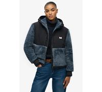 Superdry - Superweiche Hybrid-Jacke mit Reißverschluss ebenholz - Gr. - 12