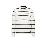 Superdry Vintage Athletic Stripe Rugby Langarm-polo L Athletic White Stripe