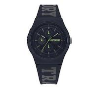 Superdry SYG188UU - Herrenarmbanduhr „Urban Track & Field“, 43 mm, Blau