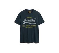 Superdry T-Shirt 1er Pack Herren blau, XXL