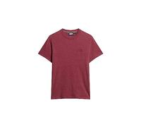 Superdry, T.Shirt Essential Logo EMB Tee, M1011245A, Berry Red Marl, 2XL, Man, Adulto