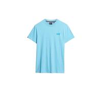 Superdry, T.Shirt Essential Logo EMB Tee, M1011245A, Turquoise Sea Grit, 2XL, Man, Adulto