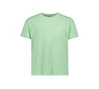 Rundhalsshirt SUPERDRY "COTTON CLASSIC LINEN PKT TEE", Damen, Gr. 3XL, pastel peppermint, Single Jersey, Obermaterial: 80% Baumwolle, 20% Leinen, unifarben, relaxed fit normal, Rundhals, Shirts Rundha