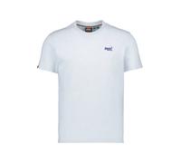 Superdry T-Shirt Herren Slim Fit Kurzarm Baumwolle blau, XL