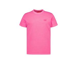 Superdry T-Shirt Herren Slim Fit Kurzarm Baumwolle rosa, 3XL