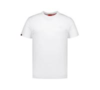 Superdry T-Shirt Herren Slim Fit Kurzarm Baumwolle weiß, S