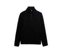 Superdry Half Zip Pullover Jacob Cable Navy - Größe L Dunkelblau L