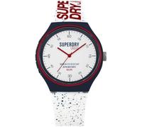 Superdry Unisex Erwachsene Armbanduhr Analog Quarz Silikon SYG227W