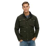 Superdry Merchant Wax Racer Jacke 2XL Surplus Goods Olive Green
