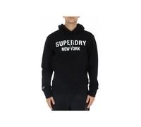 Superdry Urban Fleece Hoodie Herren Schwarz - Größe: M