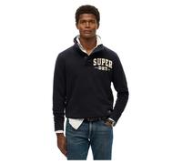 Superdry Vintage Athletic Half Button Sweatshirt