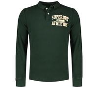 Superdry Vintage Athletic Long Sleeve Polo L