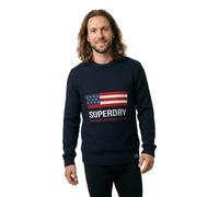 Superdry Vintage Athletic Pullover S Eclipse Navy