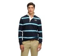 Superdry Sweatshirt Herren Slim Fit Baumwolle blau, L