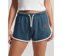 Superdry Vintage Cooper Classic Kurze Hose XS Skate Blue / Off White