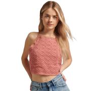 Superdry Vintage Crop Crochet Ärmelloses Oberteil