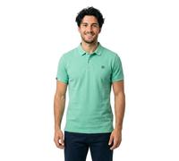 Poloshirt SUPERDRY "VINTAGE DESTROY POLO", Damen, Gr. 3XL, spring bud grün, Single Jersey, Obermaterial: 100% Baumwolle, unifarben, relaxed fit normal, Rundhals, Shirts (47535748-XXXL) spring bud grün