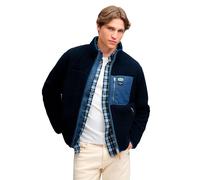 Superdry & Co Vintage Retro Fleecejacke, marineblau, Größe L