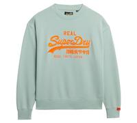 Superdry Vl Neon Loose Sweatshirt L Harbour Grey