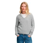 Superdry Washed Cable Jumper Pullover Mit V-ausschnitt