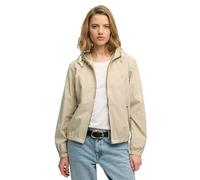 Parka SUPERDRY "HOODED WASHED TWILL JKT", Damen, Gr. M, peyote beige, Web, Obermaterial: 100% Baumwolle, unifarben, relaxed fit normal, Jacken Parka (38928636-M) peyote beige
