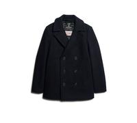 SUPERDRY Wollmantel dunkelblau | XL
