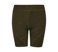 Superdry Womens Code TECH Cycling Shorts, Dark Moss, L