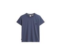 Superdry Women's Essential Logo Fitted Tee IND T-Shirt, Mariner Navy, 36