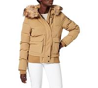 Superdry Womens Everest Bomber Jacket, Camel, M