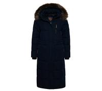Superdry Longline Faux Fur Everest Jacket Schwarz S Frau (Herstellerartikelnummer: W5010370A-98T-10)