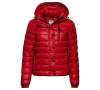 Superdry Womens Shine Fuji 2.0 A4-Padded, Rouge Red, M