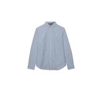 Superdry Slim Oxford Bd Langarmhemd XL Azure Blue Stripe Oxford