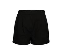 Superdry Womens Studios Linen Shorts, Black, S