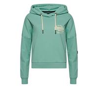 Superdry Womens Vintage VL Narrative Hood UB Kapuzenpullover, Fresh Mint, S