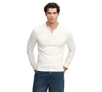 Superdry Woven Placket Grandad Pullover