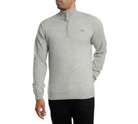 GANT Herren Superfine Lambswool Troyer (S) Grau MELANGE