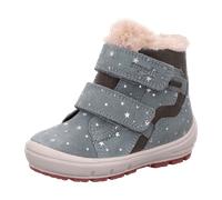 Superfit - Klett-Boots GROOVY - STARS gefüttert in hellgrün/grau Gr.29