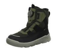 Superfit Jungen Mars Warm Gefütterte Gore-tex Grün/Schwarz 7000 Stiefel, Grün Schwarz 7000, 27 EU