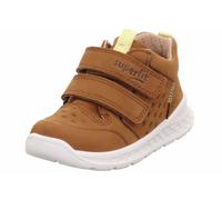 Superfit Baby Jungen BREEZE Sneaker, BRAUN/GELB 3020