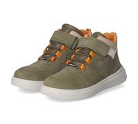 Superfit 1-006477-7000 Schlupfstiefel Leder & Textil Unisex in grün-Kombi - Gr. 31