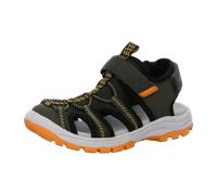 Superfit Jungen Tornado Light Sandale, Grün Orange 7000, 30 EU