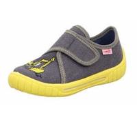 Hausschuh Textil \ BILL GRAU/GELB - Gr. - 34