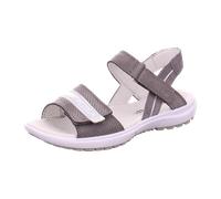 Superfit Absatzsandale Leder RAINBOW für Kinder, grau, Größe 31 EU